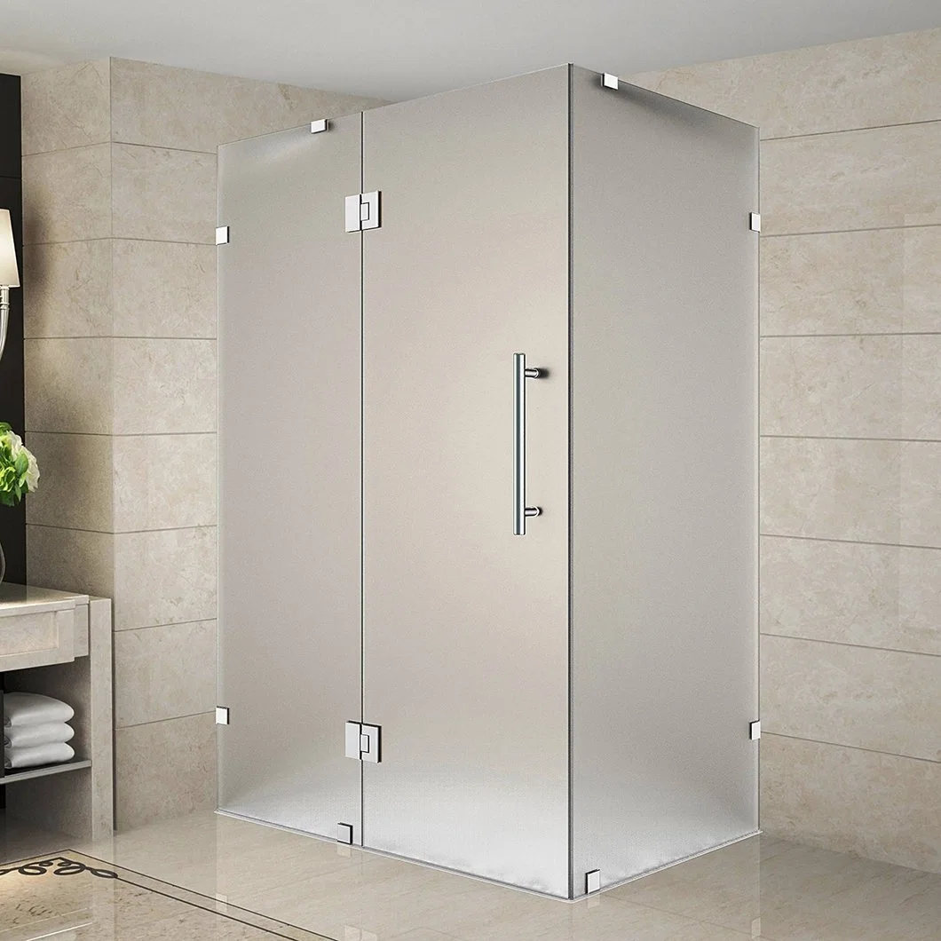 Qian Yan Shower Glass Replacement China 36 X 36 Frameless Glass Shower Enclosure Suppliers Modern Bathroom Tempered Glass Shower Room