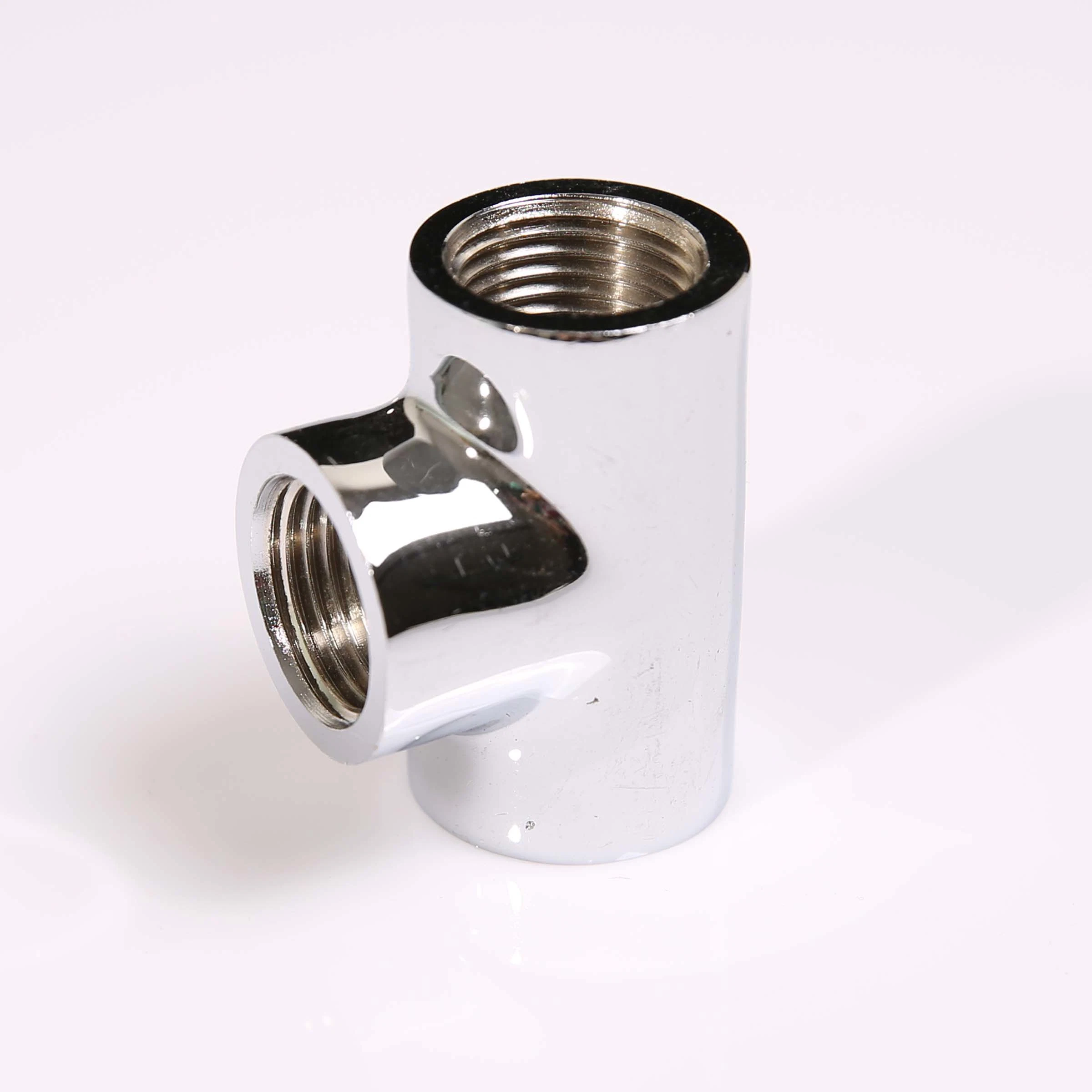 F Tee-Chromed Brass Series Elbow&middot; Coupling