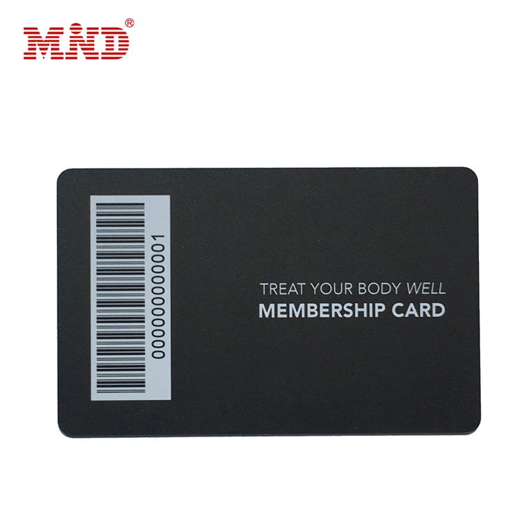 Barcode Card PVC Plastic Barcode Card NFC Gift Card with Barcode