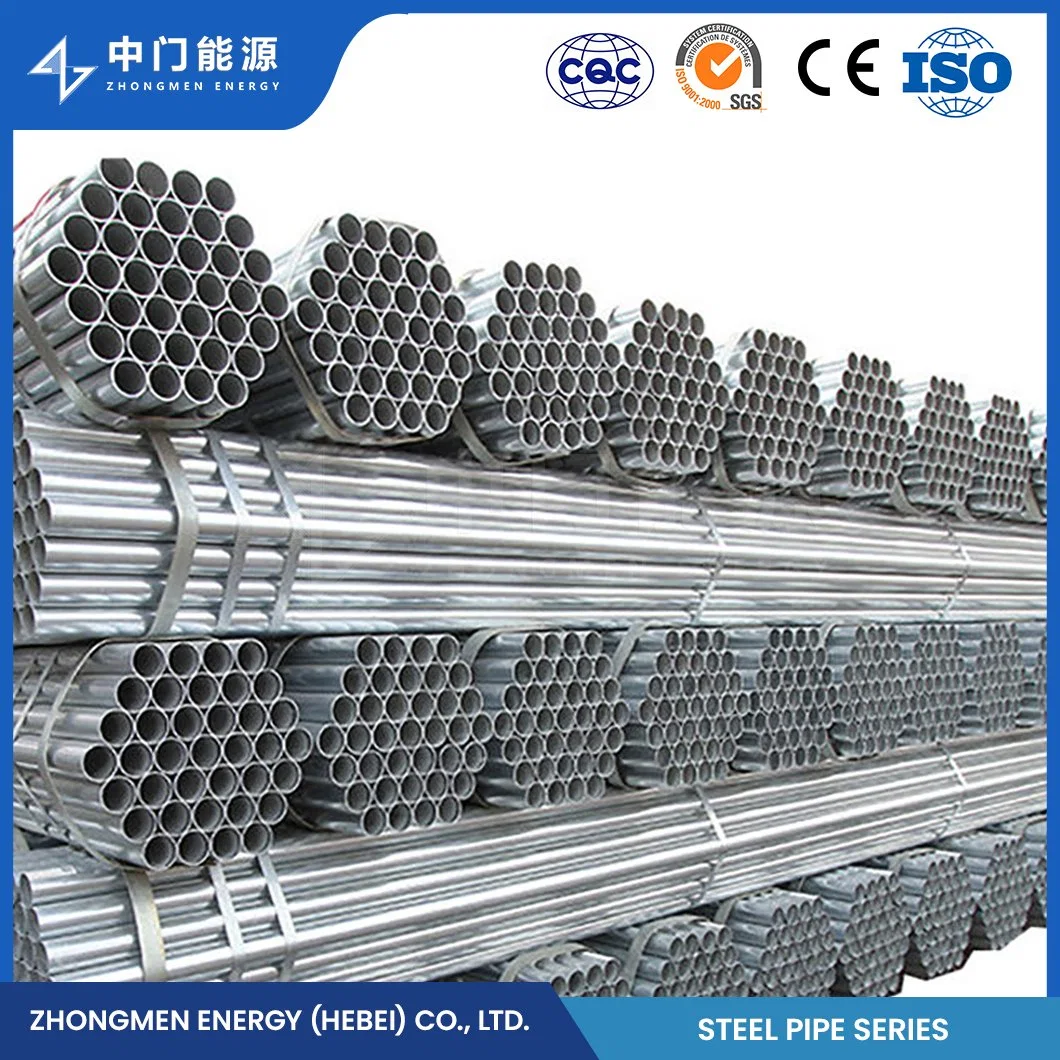 Galvanized Steel Plates En1039 En10219 JIS G3444: 2004 Hot Dipped Galvanized Steel Tube China ASTM/A29mA36-A992 Series Galvanized Pipe Seamless Steel Pipe