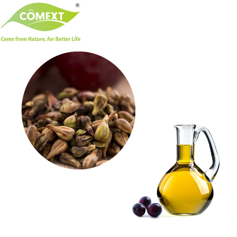 Comext Factory Supply Cold pressé qualité alimentaire antioxydant naturel Grape Huile de semences