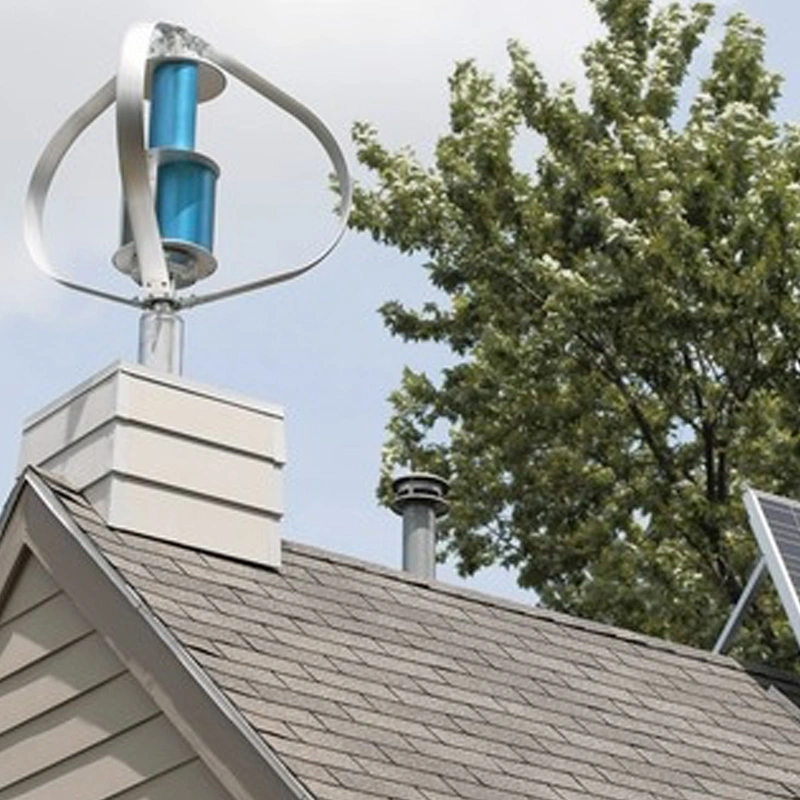 Smaraad Rooftop Vertical Wind Turbine Generator 1kw 2kw 3kw 5kw 10kw 10kw for Home