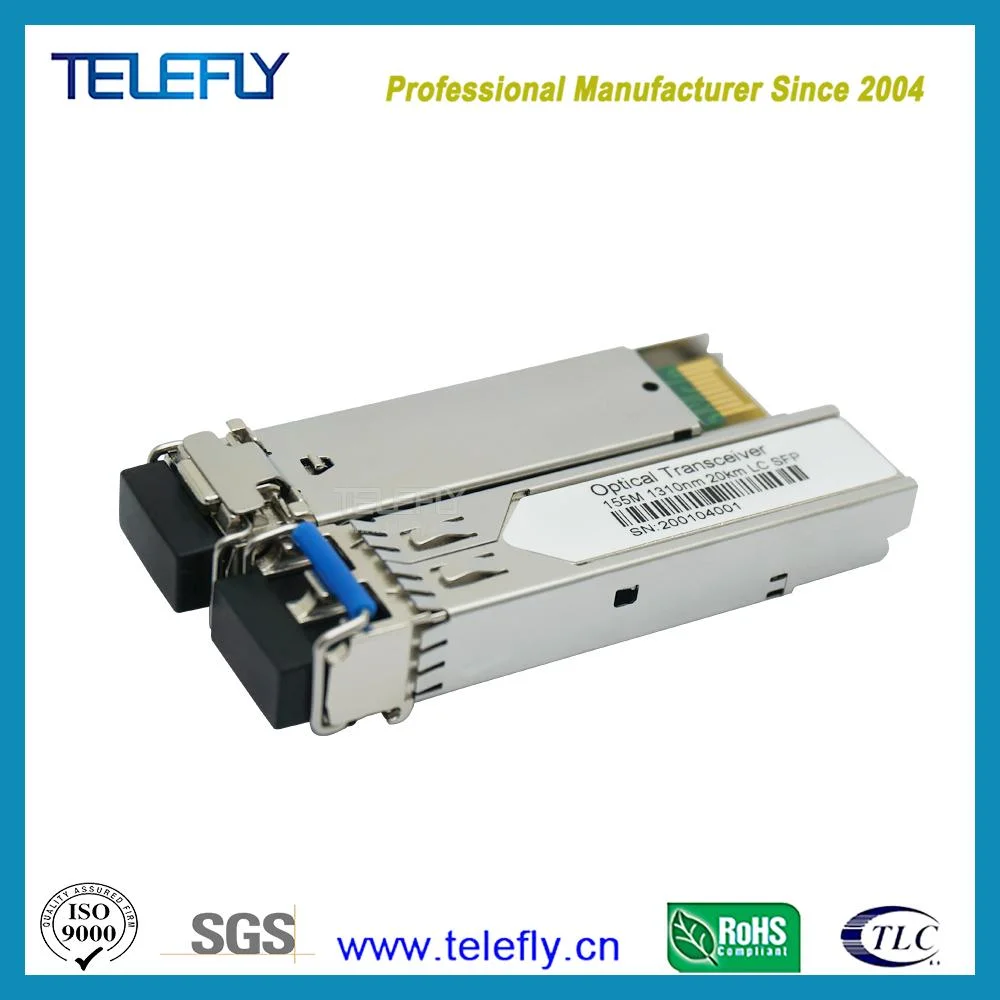 20km 155m LC SFP Transceiver Factory Optic Transceiver Price