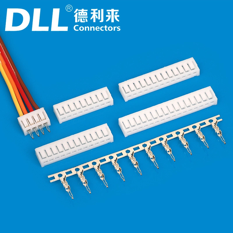 Jst San Equivalent Plastic Connector Strip Wire Harness Custom Cable Assembly