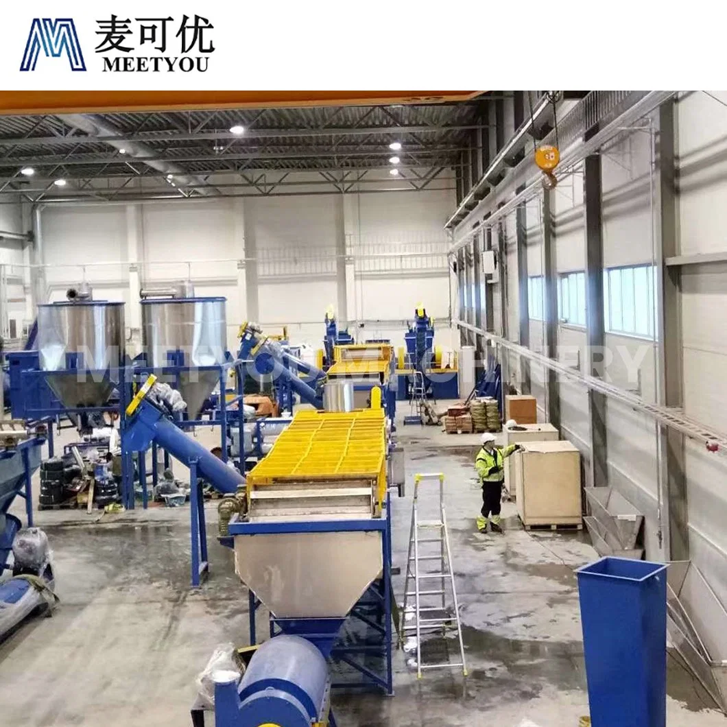 Meetyou Machinery Mini Plastic Recycling Washing Machine Price Wholesale/Supplier China Pet GMP Certification Plant Washing Pet Suppliers Configure Friction Washer