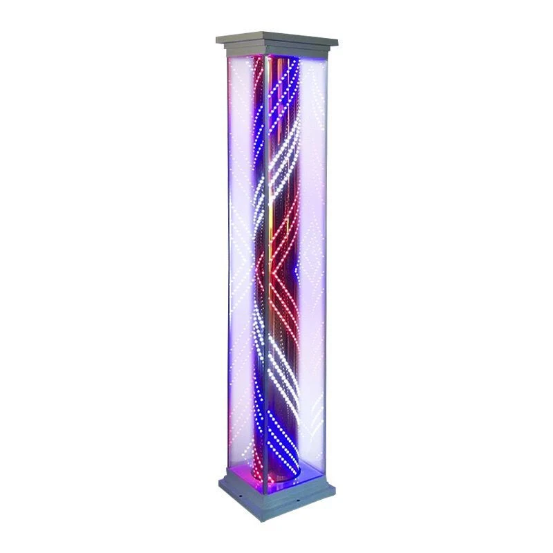 LED Light Large White Blue Red Barber Shop for Barbershop Salon Use