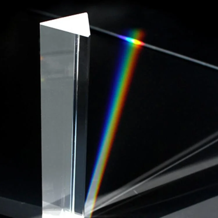 Optical Bk7 Right Angle Prism 90 Degrees Optical Prism Coated