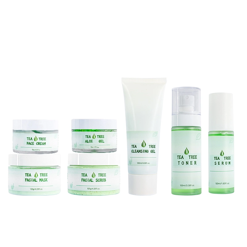 Aixin Beauty Cosmetics Tea Tree Skin Care Set Whitening Acne Set Moisturizing Tea Tree Skin Care Set