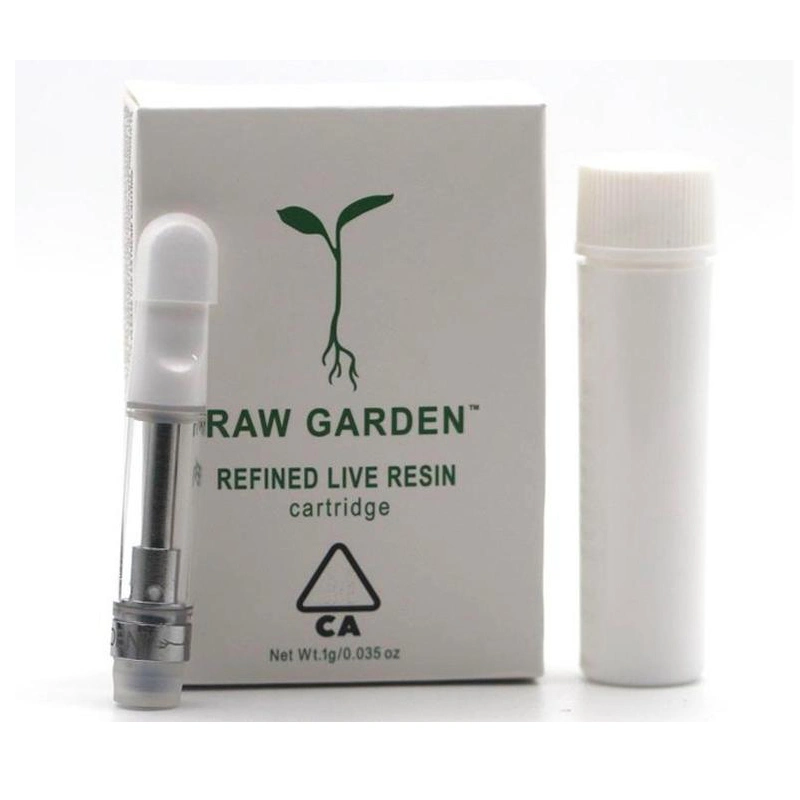 Raw Garden Glass Carts Ceramic Coil Vape Cartridges 0.8ml 1ml Empty Atomizer