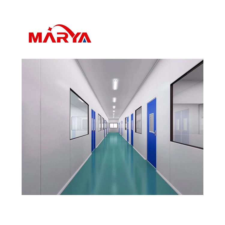 Marya Pharmaceutical Class100 Class1000 Class10000 HVAC System Clean Room with Cleanroom Equipment