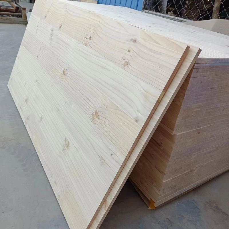 Eco Friendly 100% Solid Wood Pine Edge Glued Board for Building