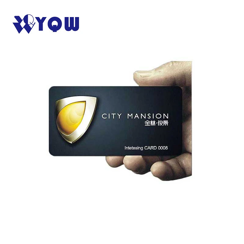 Customized Standard Size Cr80 PVC PETG Material Gift Card Contactless Chip PVC Card IC Smart Card Credit Card Bank Card NFC RFID Card