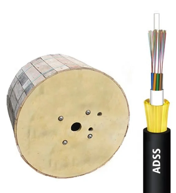 All Dielectric Self-Supporting ADSS Fiber Optical Cable Outdoor Aerial ADSS 48 96 Core Fibra Optica ADSS