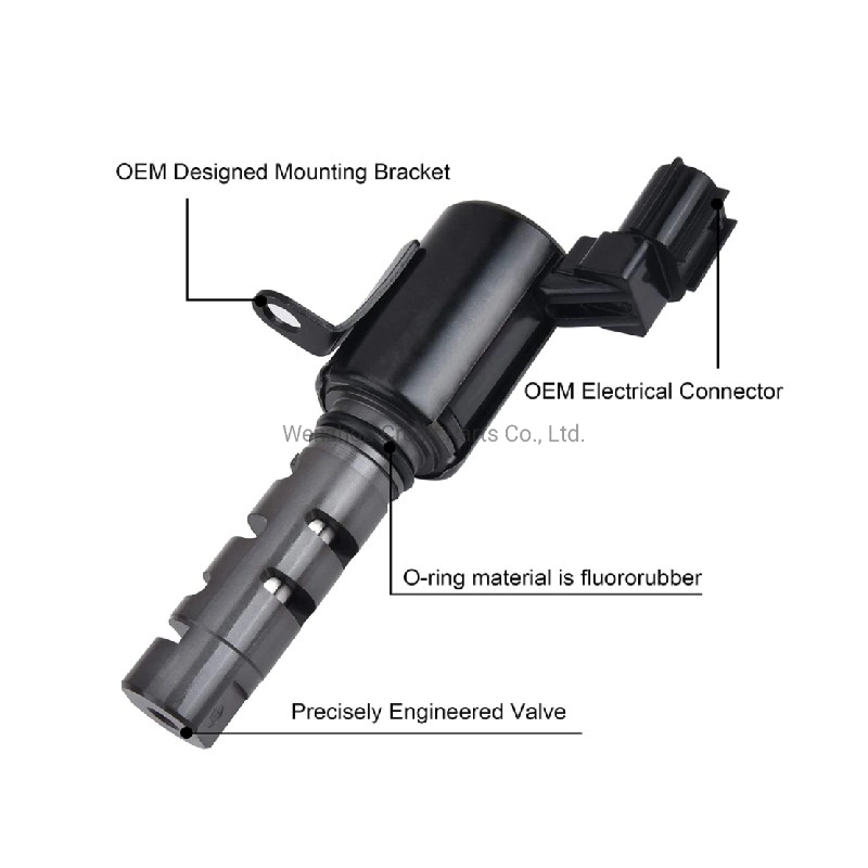 Válvula de control de aceite VVT del solenoide de sincronización variable se ajusta a Hyundai Elantra Tiburon Tucson KIA Soul Spectra Sportage Fit 24355-23800 24355-23763 2435523