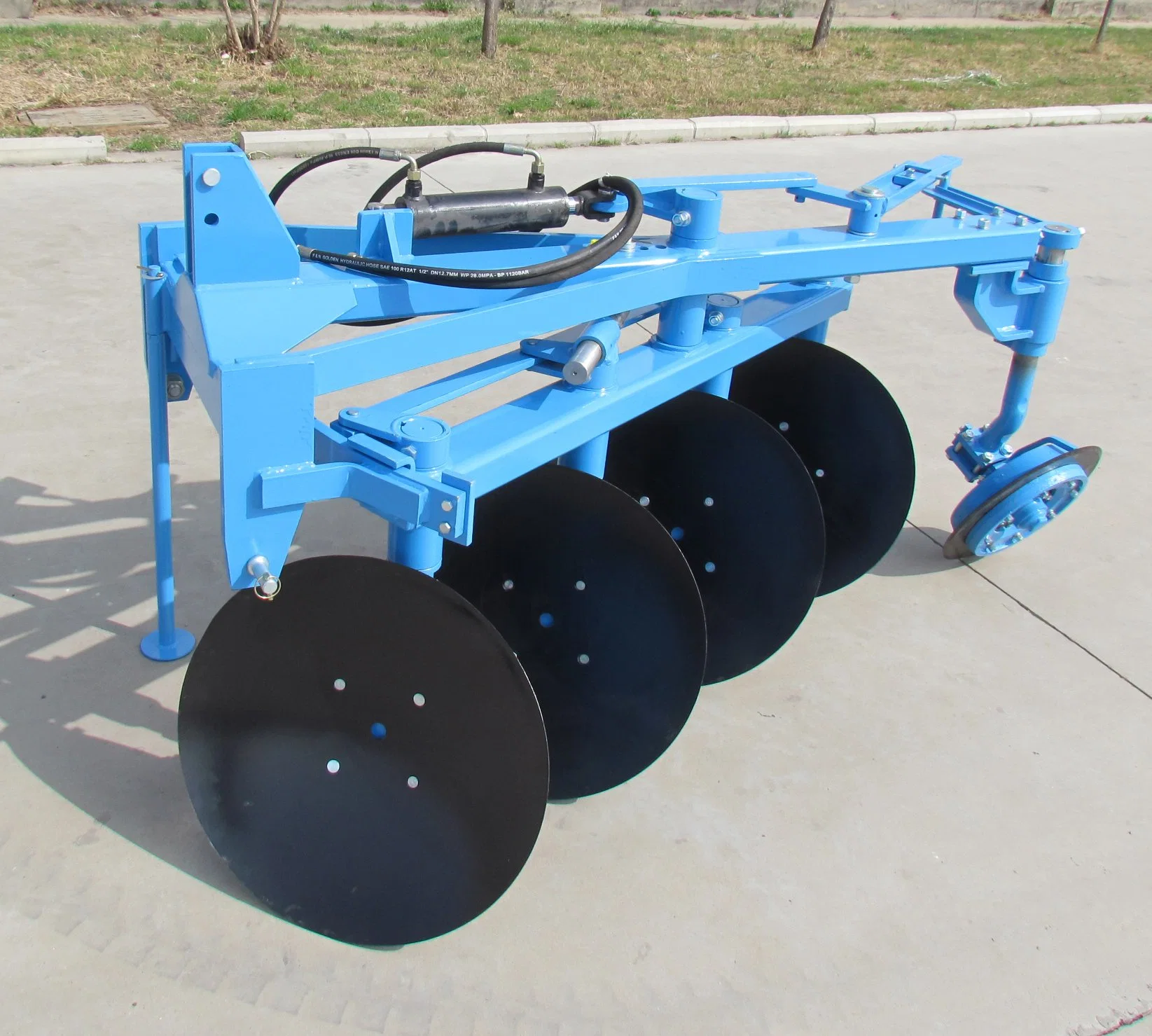 Agriculture Grade 3 Bottom Hydraulic Reversible Disc Plough Farm Hydraulic Turning Plow