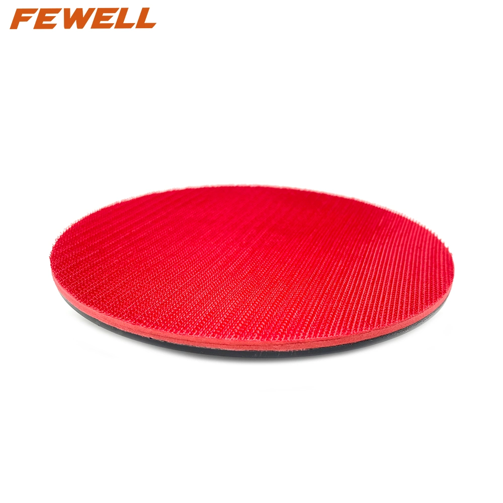 6inch 150mm M14 Rubber Hook and Loop Backer Pads Plastic Backing Pads for Polishing Pads