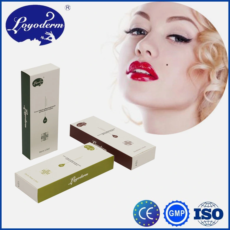 Loyoderm Factory CE Approval Ha Injectable 2ml Dermal Filler