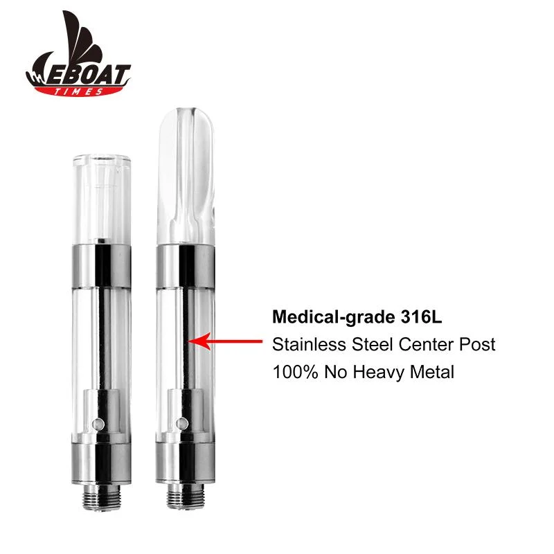 Canada Trending Cartridge 0.5ml Empty Thread Ceramic Coil 510 Cartridge 1ml 510 Thread Cartridge