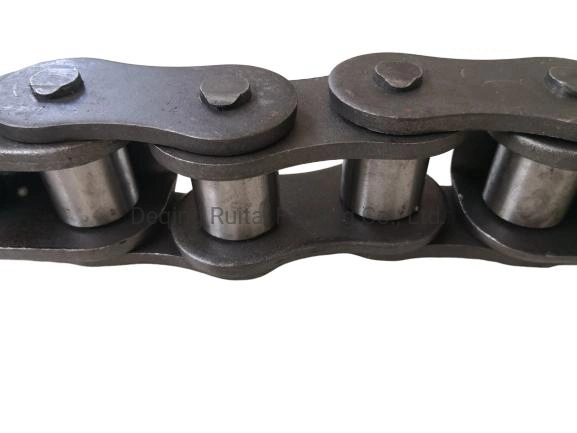 China Manufacturer of Forged Heavy Duty Stainless Steel Conveyor Belt Chain with Attachments in Industrial Line