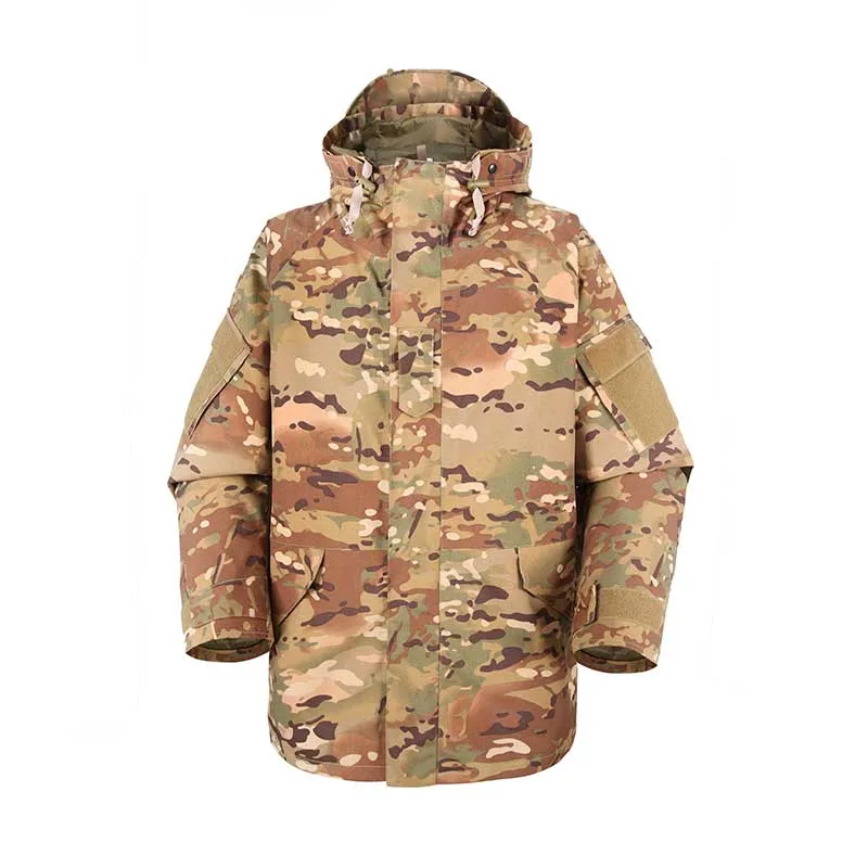 Custom 100% Nylon Wind-Proof Multicam Camouflage Military Men's Jacket