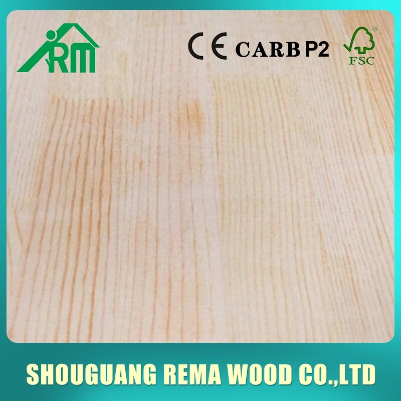 Various Good Quality Commercial Plywood Double Sided Rubber Wood Finger Joint Board