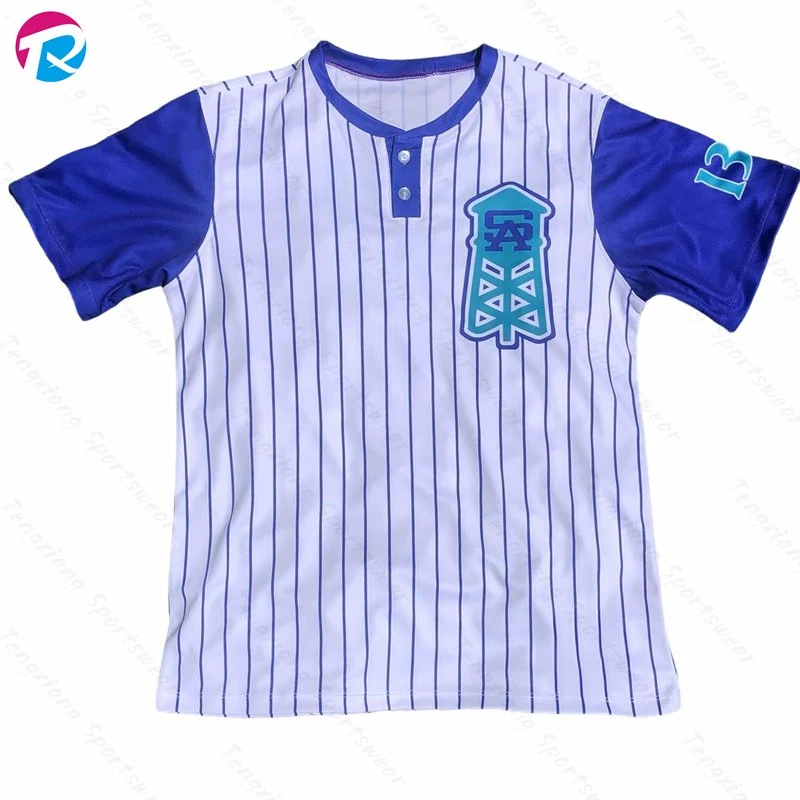 Polyester Custom Design Team Player Baseball Uniform Sets