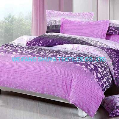 4PCS Double Bed Sheet Set Home Textile Quilt Cover