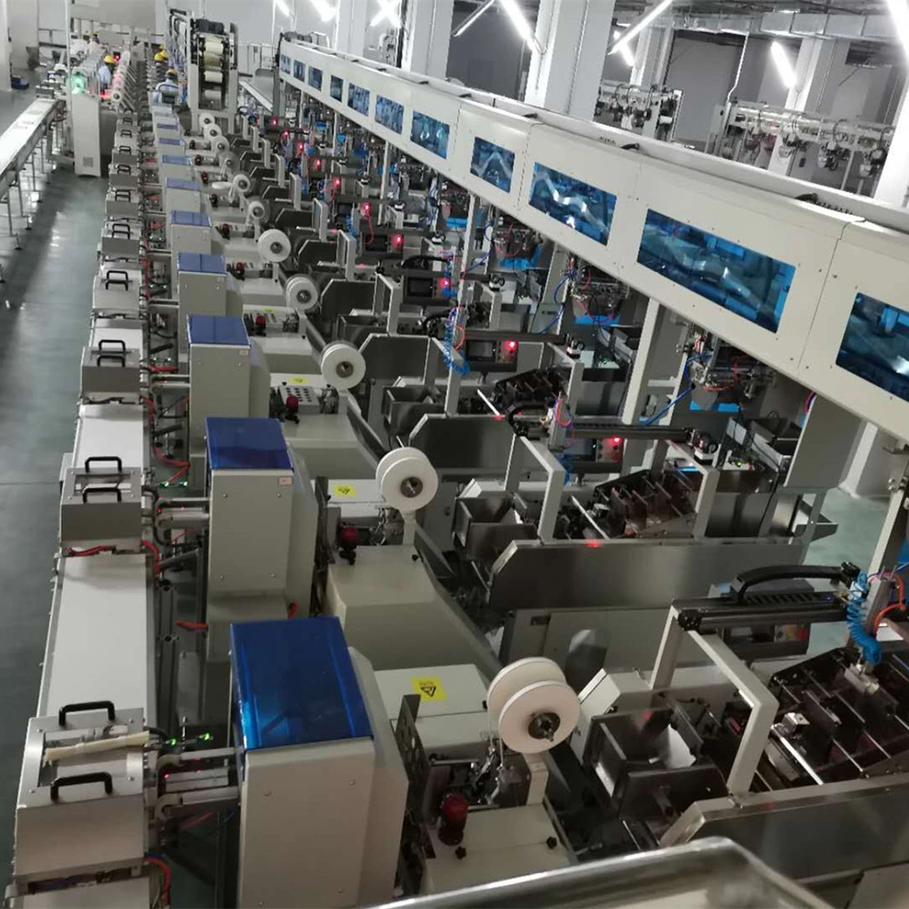 Automatic Noodle Weighing Packing Machine with 8 Lines