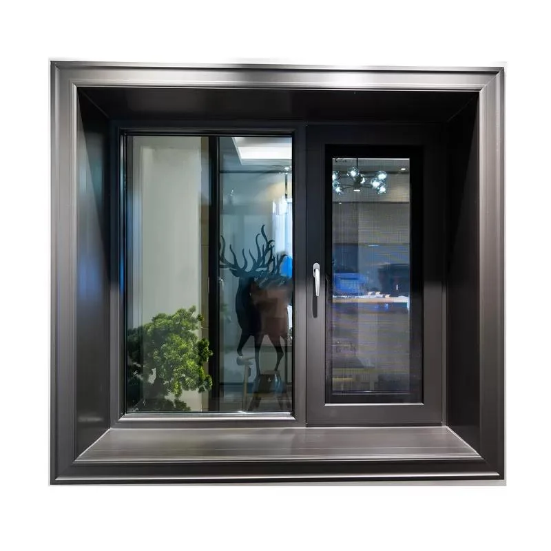 Hot Sale Hurricane Impact Soundproof Aluminum UPVC PVC Vinyl Double Triple Glazed Tempered Glass/Casement/Sliding/Awning/Double Hung/Tilt and Turn Window