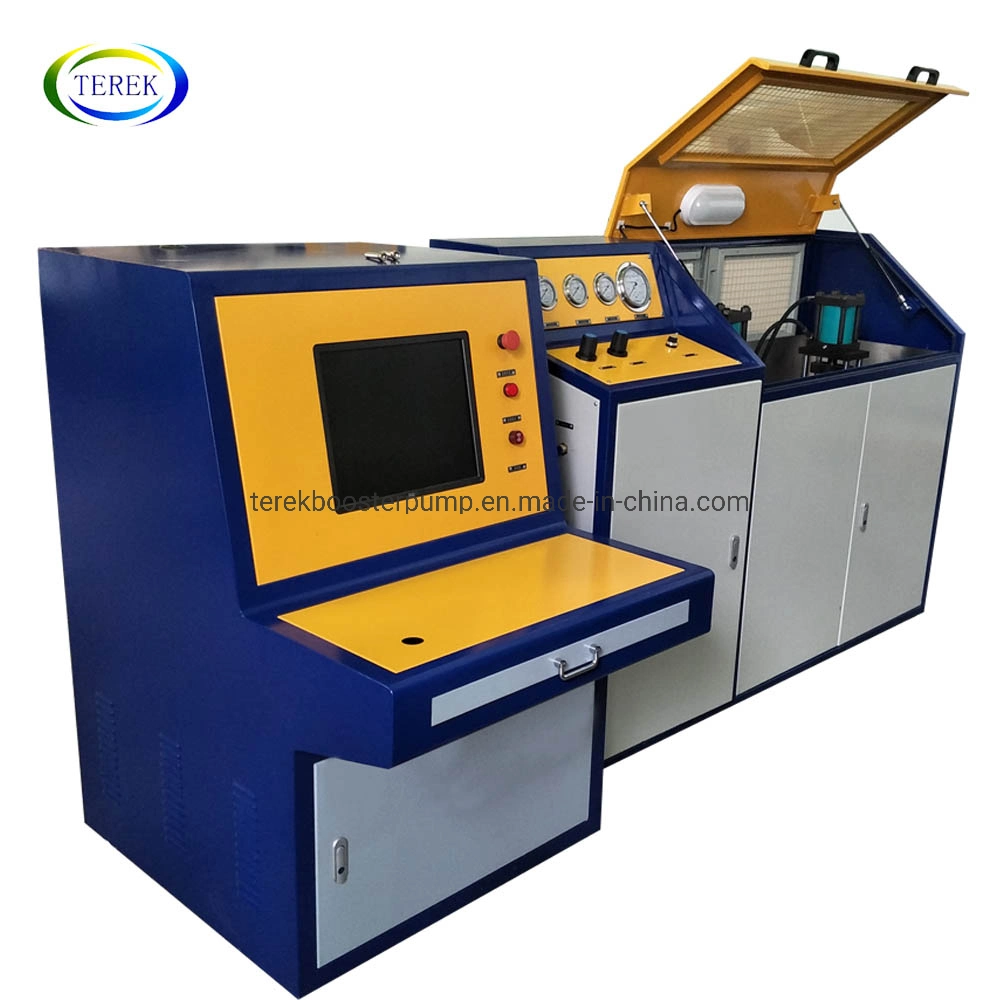 Terek Computer Control Air Hydraulic Pressure Test Bench /Machine /Tester for Hose and Tube