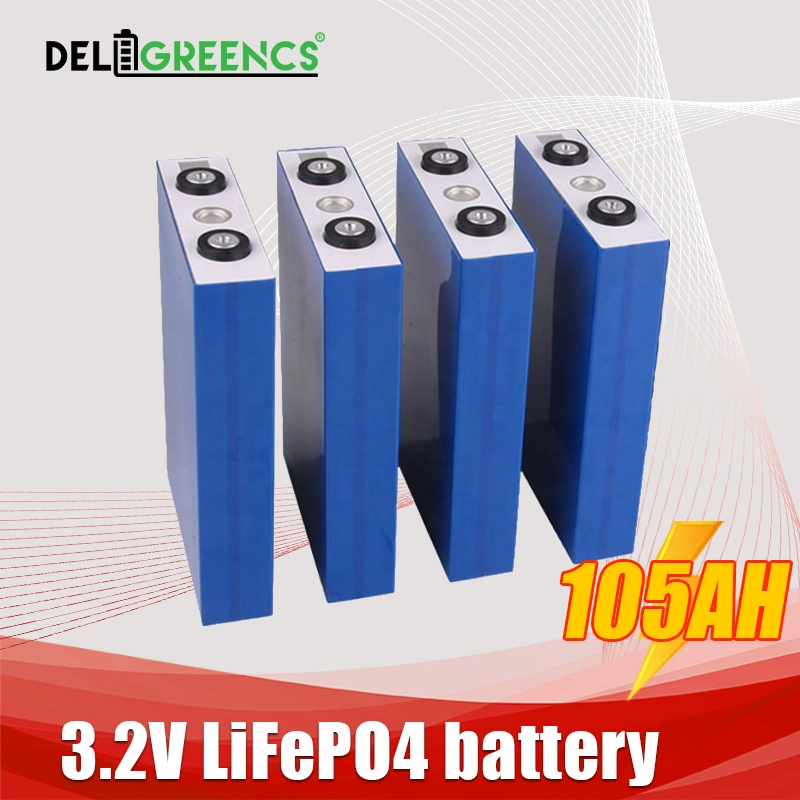 Potência elevada LFP 3.2V 105Ah 90Ah 280Ah 400Ah LiFePO4 Célula de bateria para a energia eólica UPS Armazenamento LiFePO4 3.2V 90ah
