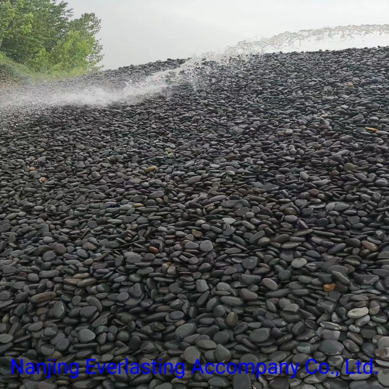 Günstige Schwarze Natürliche Cobbles Strand Kieselstein Landschaftsbau Felsen