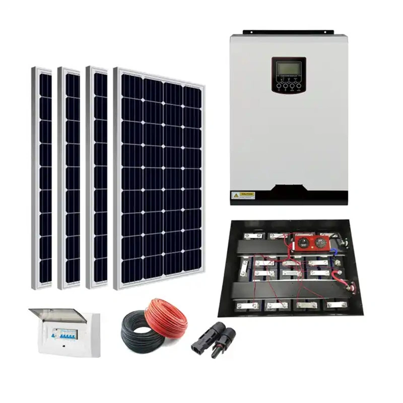 Solar Products 6000W Solarsystem Energiespeicher off Grid Solarstromversorgungssystem