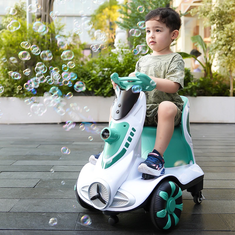 Hot Selling Children's Electric Balance Car Bubble Electric Toy Car Boys and Girls Can Sit Toy