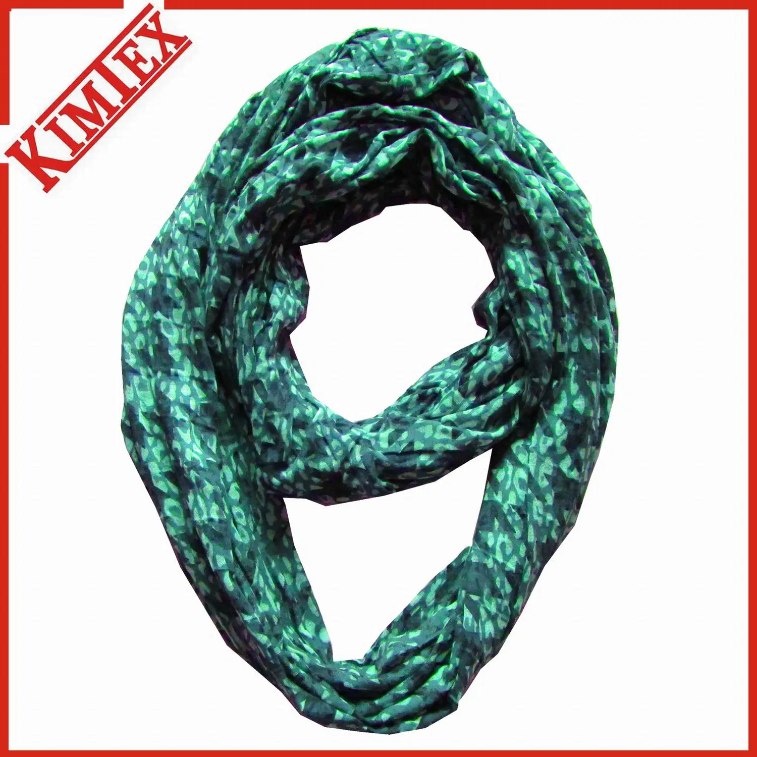 Unisex Ladies Fashion Acrylic Knitted Infinity Endless Tube Scarf