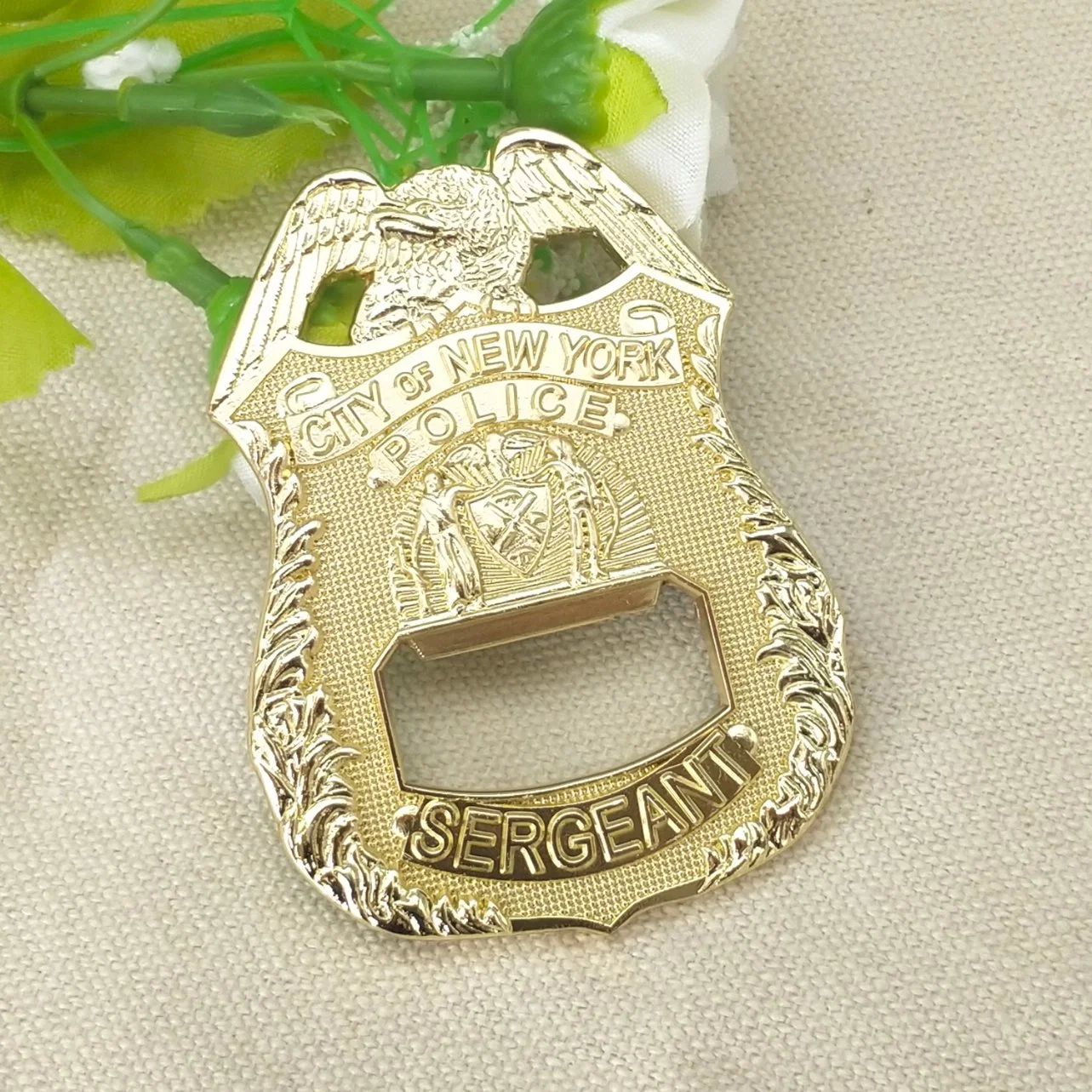 Factory Custom Metal Craft Epoxy Beer Bottle Opener Personalized Keychain Decoration Multifunction Opener for Souvenri Gift