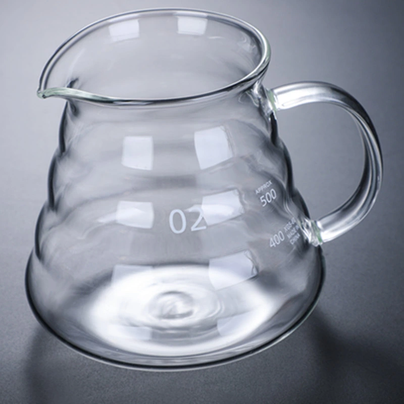 360ml600ml800ml High Borosilicate Glass High-End Hand Brew Coffee Cloud Pot