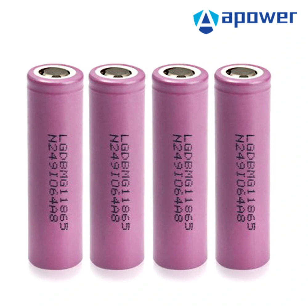 بطارية ليثيوم قابلة لإعادة الشحن LFePO4 18650 2900mAh