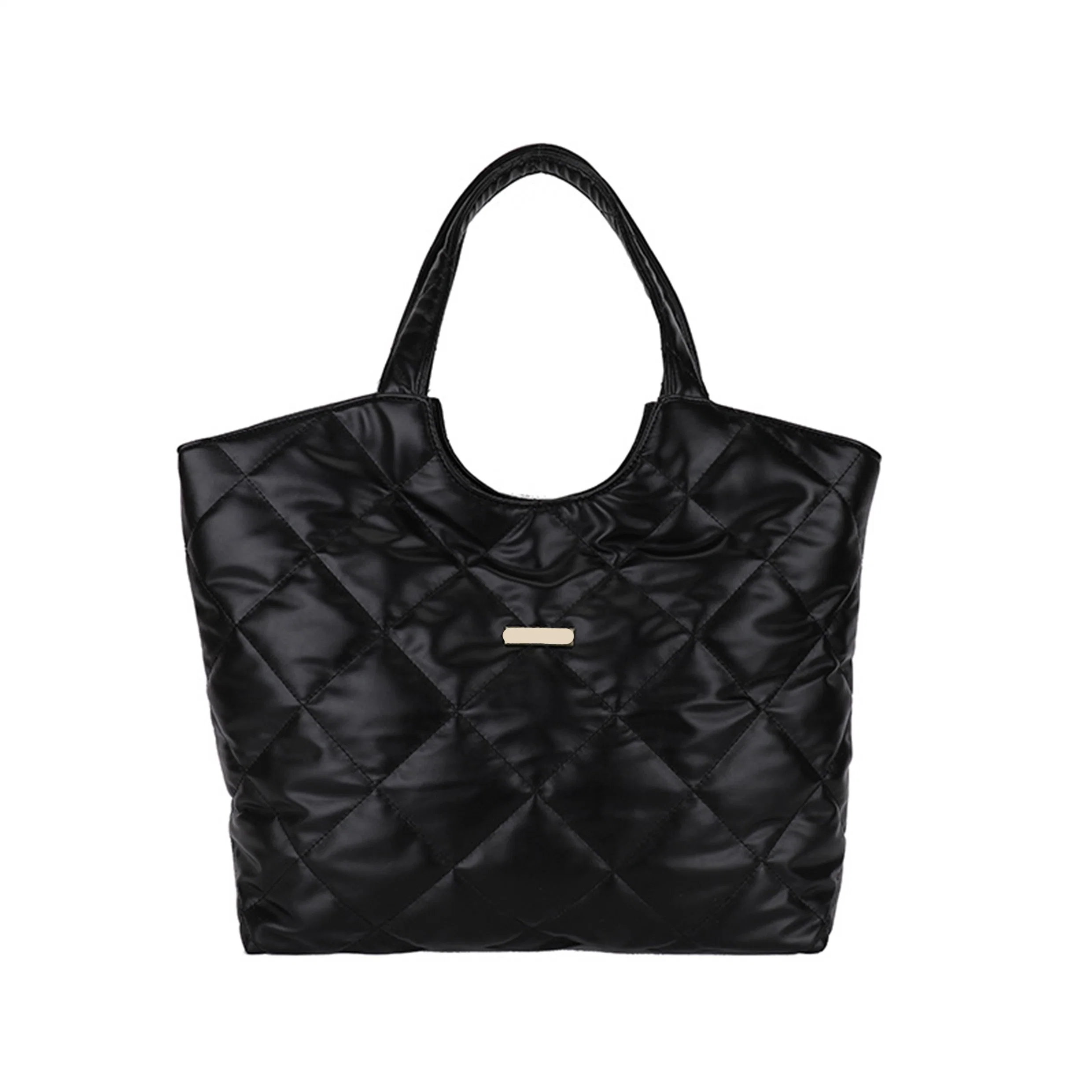 Large Capacity Black Bag Armpit Handbag Tote Bag