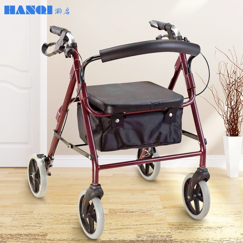 Hanqi 360 Rotating Removable Wheel Portable Folding Shopping Trolleys