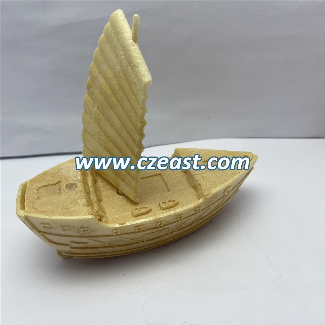 Edible Irregular Shaped Wafer Ice Cream Cone Ship Shaped Container