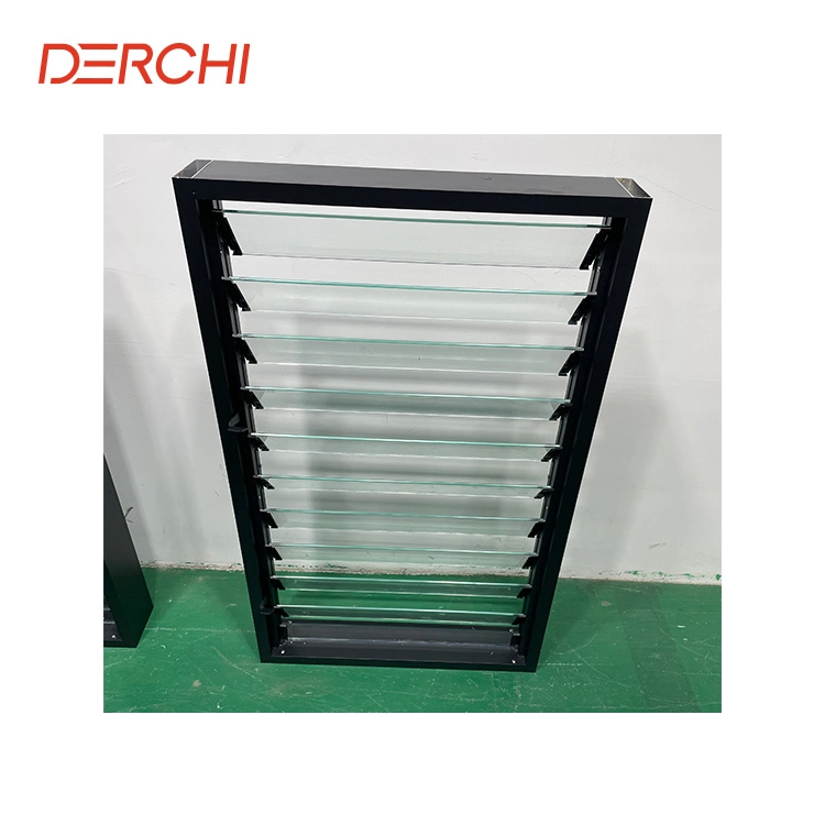 Customized House Exterior Prefabricated Fixed Aluminum Louver Outdoor Window Awning Louvers Vertical Aluminum Louver Shutter