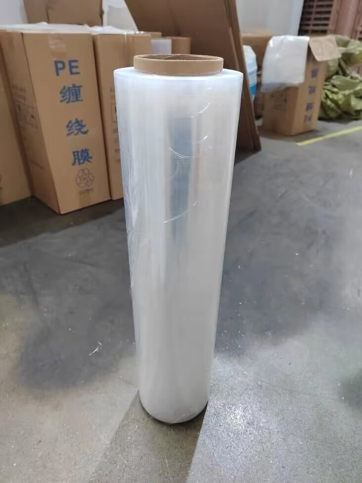 Wholesale/Supplier 20mic Transparent Plastic Strech Film for Pallet Wrapping Packaging