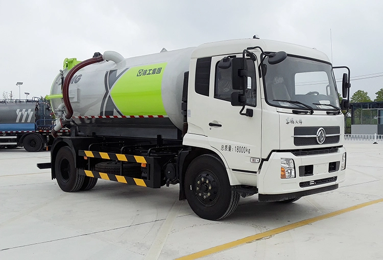 XCMG Official Xzj5120gxwd5 12 Ton Sewage Suction Tanker Truck