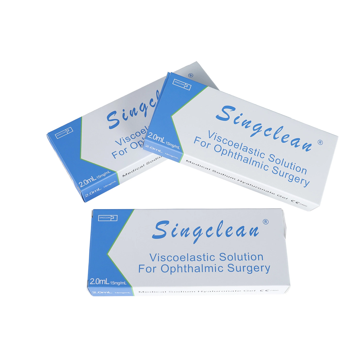 Cheap Price Singclean with Logo Printing China Ophthalmic Viscoelastic Solutions Solution Sc-15-1.0