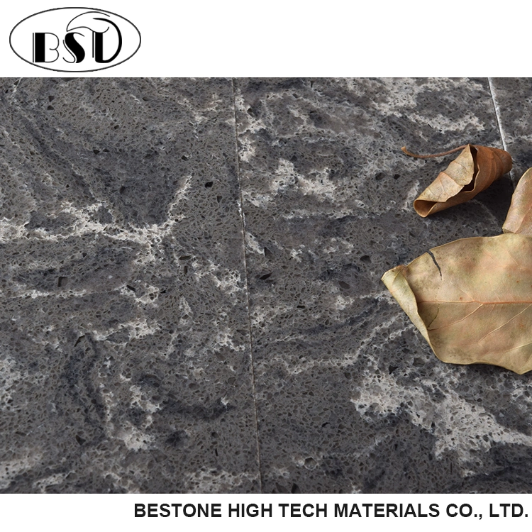 Deep Grey Beautiful Series Artificial Quartz Stone Countertops