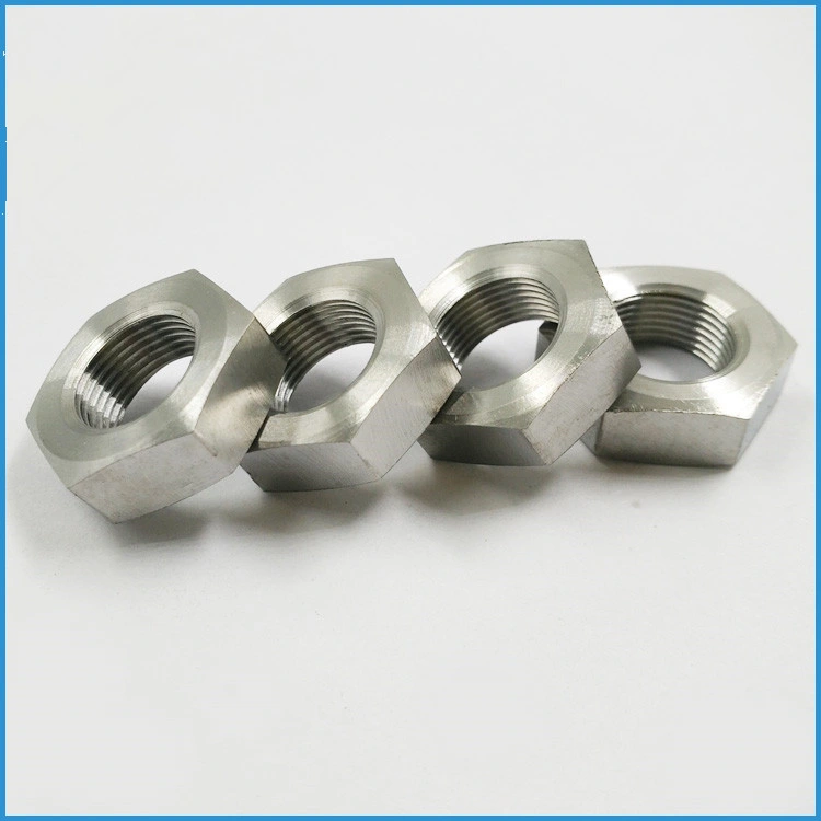 ANSI/ASME B18.2.2 Gr. 5 Hex Nuts and Hex Jam Titanium Nuts for Wheelchair