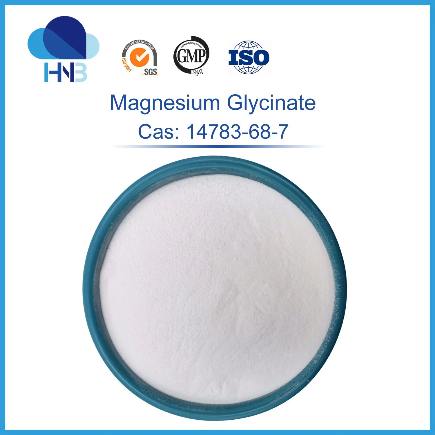 Food Grade glycinate de magnésium de haute pureté