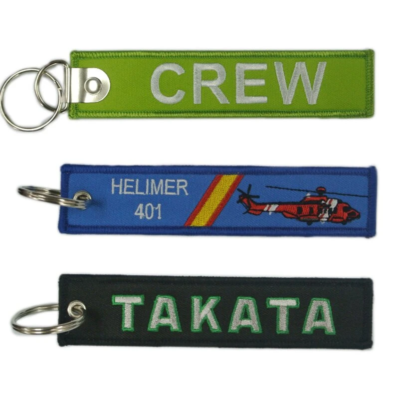 Custom Logo Printed Sublimation Strap Wrist Polyester Keychain