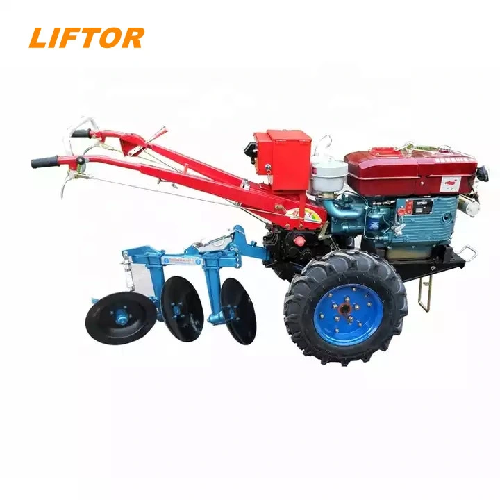 Liftor 12HP Diesel Agricultural Mini Power Tiller Trailer Walking Tractor